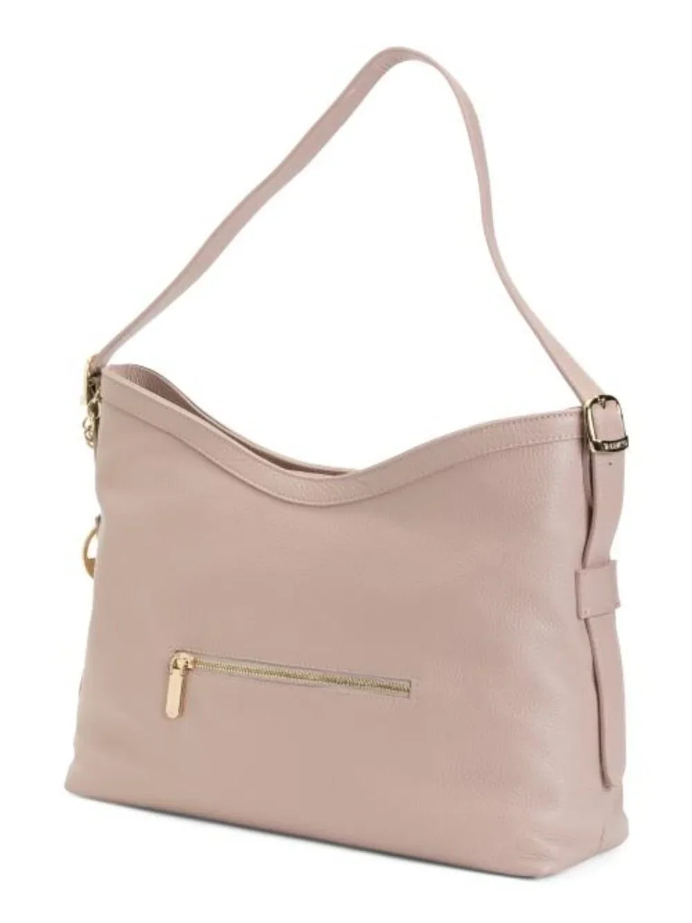 VALENTINA Made In Italy Leather Large Hobo